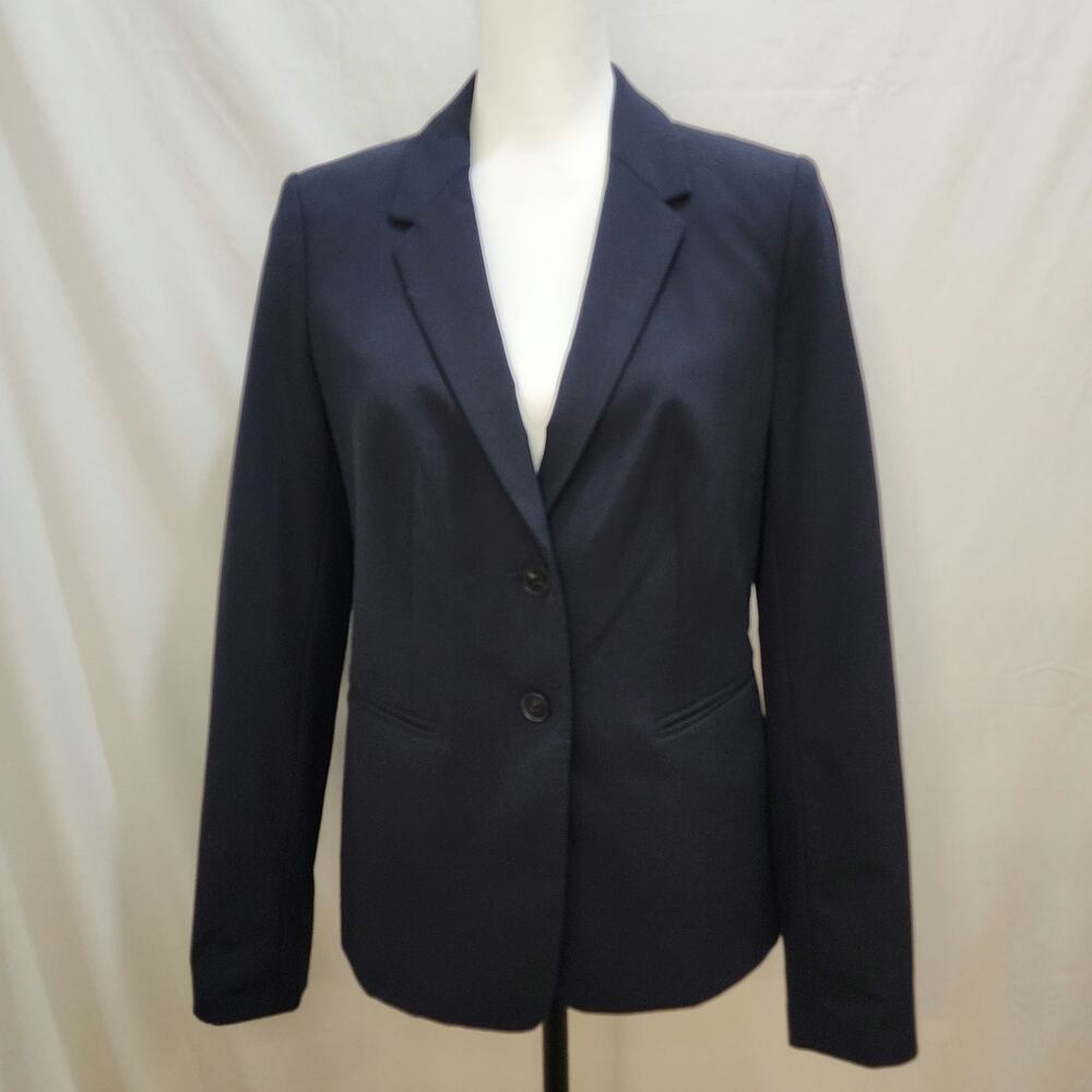 The Limited Collection Dark Navy Career Work Office Professional Blazer, Size 8